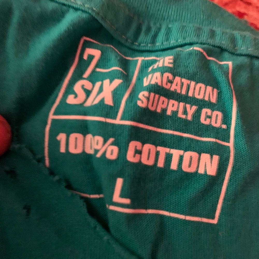 Blue miami tee - Picture 2 of 2